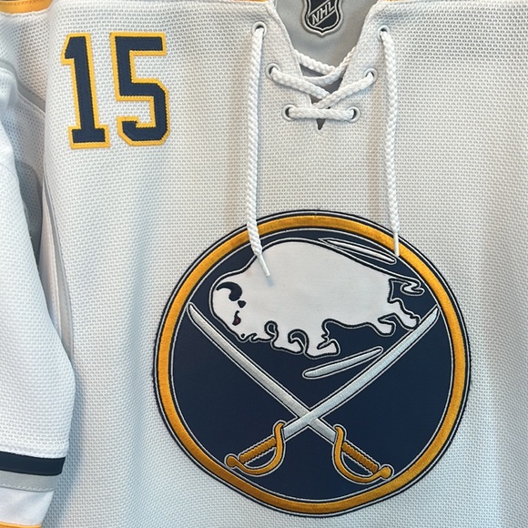 NHL Buffalo Sabers Jack Eichel #15 Reebok Women’s Small Jersey - Picture 4 of 6